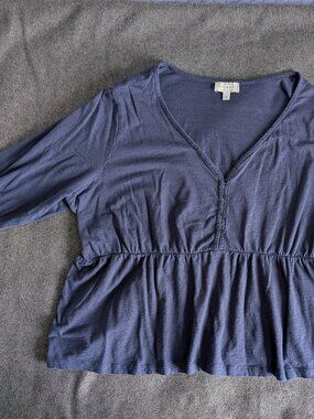Lucky Brand Navy Top